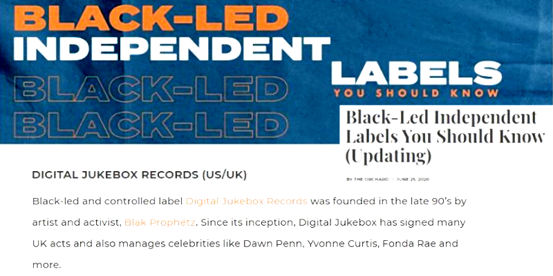 Sony Music/Orchard Distribution