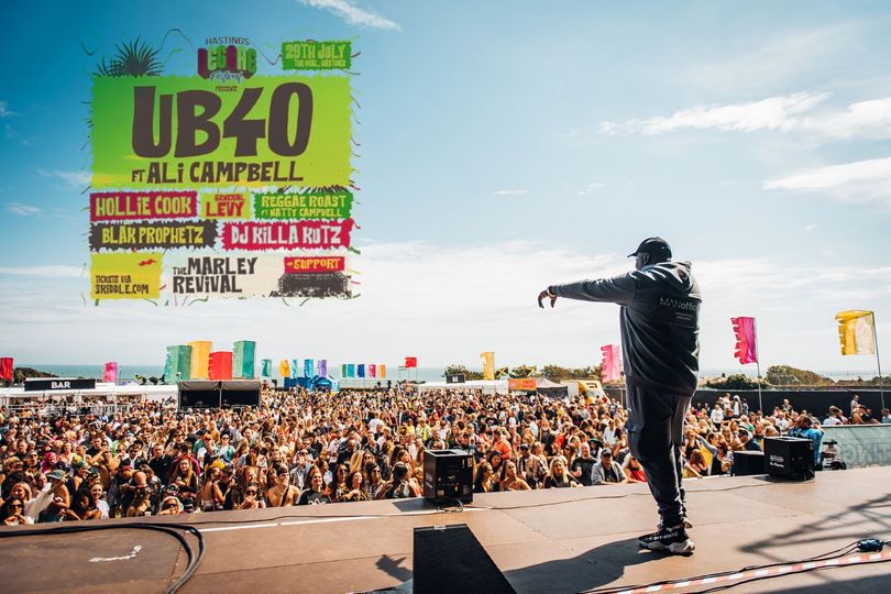 Blak Prophetz & UB40 Live @Hastings Reggae Festival 2023 